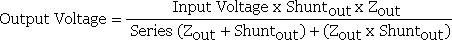 [Output voltage formula]