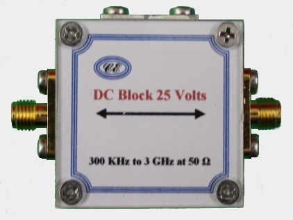 [Photograph of dc Block showing connectors]