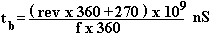 [Delay at minus ninety degrees formula]