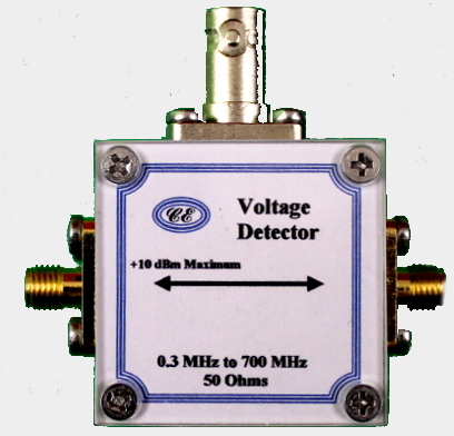 [Photograph of Low Voltage Detector Box showing connectors]
